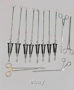12 pcs Surgical Valve Cardiac Surgery Premium Quality Instruments Set
