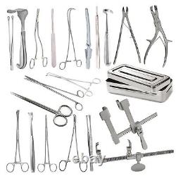 24Pcs Thoracotomy Instruments Surgical Instruments Thoracotomy Surgery Set