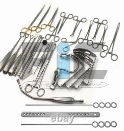 30 PCS Tonsillectomy and Adenoidectomy kit Surgical Instruments Set with Box