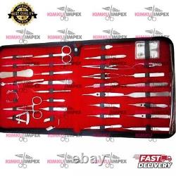 32 Pcs Set Ophthalmic Cataract Eye Micro Surgery Items Kit Surgical Instruments