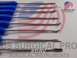 8pcs Set of Cement Retractor Hip Surgery Orthopedic Instrument Free Shipping USA