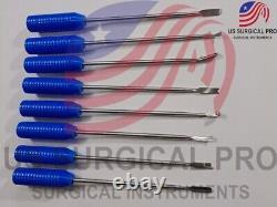 8pcs Set of Cement Retractor Hip Surgery Orthopedic Instrument Free Shipping USA