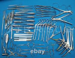 Basic Craniotomy & Laminectomy Surgical Orthopedic Spinal Instruments 78 Pcs Set