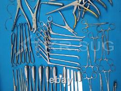 Basic Craniotomy & Laminectomy Surgical Orthopedic Spinal Instruments 78 Pcs Set