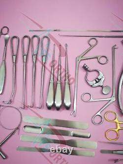 Basic Craniotomy Set of 40 Pcs Surgical Orthopedic Instruments Good Quality