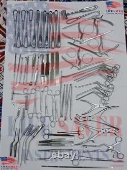 Basic Craniotomy Set of 78 Pcs Surgical Instruments Fine Quality By Global