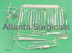 Basic Laparotomy Set 104 Pcs Surgical Instruments Surgery Medical Abdomi