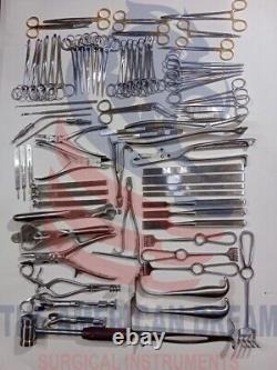 Basic Major Orthopedic Lot Of 74 Pcs Set Surgical Instruments