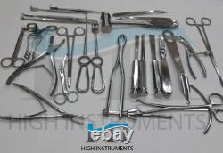 Basic Orthopedic Surgery Instruments Surgical Instruments Set 25 PCS Best A+