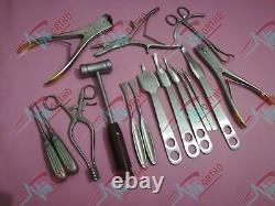Basic Orthopedic Surgery Set of 16 Pcs Surgical Spine Orthopedic Instruments
