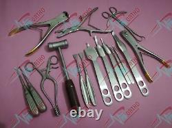Basic Orthopedic Surgery Set of 16 Pcs Surgical Spine Orthopedic Instruments