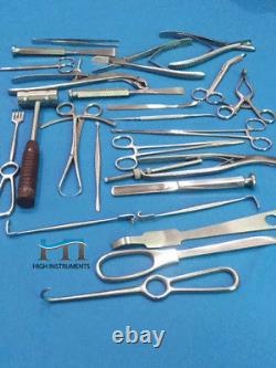 Basic Orthopedic Surgery Set of 25 Pcs Surgical instruments set