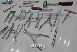 Basic orthopedic surgical surgery instrument 20 pcs set