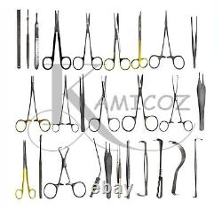 Bostwick Breast Procedure 41Pcs Set Plastic Surgical Instrument Set KS