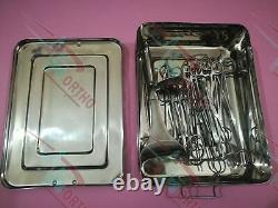 Caesarian Section Set 25 Pcs Surgical Instruments Germany Stainless steel