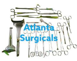 Caesarian Section Set 25 Pcs Surgical Instruments High Quality