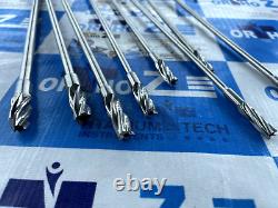 Cannulated Hand Reamer Surgical Instruments Set 8 pcs Orthopedic