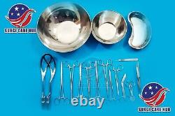 Delivery Set 16 PCS GYN Surgical Instruments Best Quality