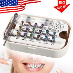 Dental Implant Drills Kit Set Of 16 Pcs Surgical Dental Implant Instruments