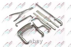 Gluteos instruments Set of 9 Pcs Plastic Surgery Surgical instruments A+ Quality