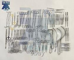 Hysterectomy Abdominal Surgery Surgical Instruments Set Of 94 Pcs