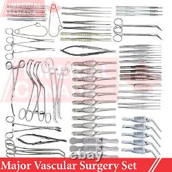 Major Vascular Surgery Set of 61Pcs Surgical Specialty Surgical Instrument Set