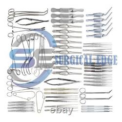 Major Vascular Surgery Set of 61 Pcs Surgical Specialty Surgical Instruments Set