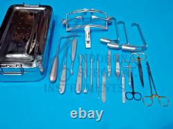 New Cleft Palate Surgical Set Consists Of 16 Pcs VB Instruments