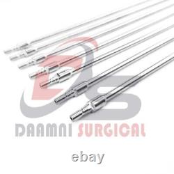 Orthopedic Cannulated Flexible Reamer 7 pcs Surgical Instruments Set