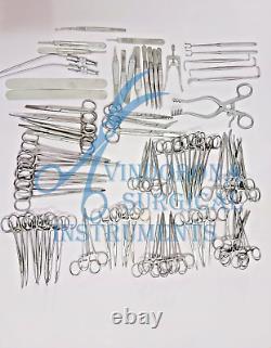 Plastic Surgery Set of 82 Pcs Surgical instruments