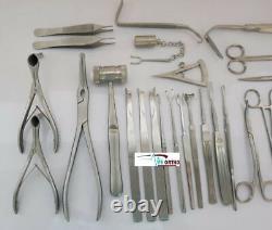 Rhinoplasty instruments set of 25 pcs nose surgery Surgical instruments
