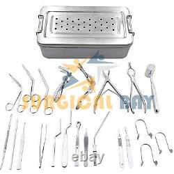 Septoplasty Surgery Instruments Set of 23 Pcs ENT Surgical Instruments Set