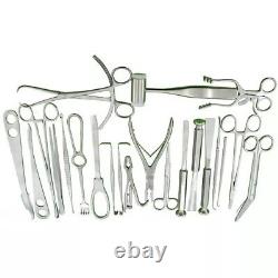 Set of 22 pcs Basic Major Orthopedic Surgical Instruments Stainless Steel