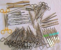 Set of 72 Pcs Plastic Surgery Surgical instruments kit