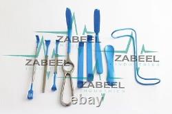 Surgical Insulated Retractor Set Of 9 Pcs Surgical Instruments By ZaBeel
