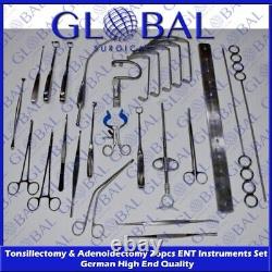 Tonsillectomy Surgical Instruments ENT German Quality 27Pcs Set