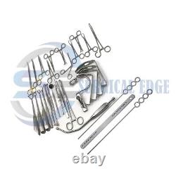 Tonsillectomy Surgical Instruments ENT Set Of 30 Pcs Stainless Steel Best