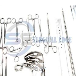Tonsillectomy Surgical Instruments Set Of 27 Pcs ENT Surgery Instrument