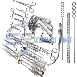 Tonsillectomy Surgical Instruments Set Of 27 Pcs ENT Surgery Instrument