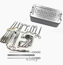 Tonsillectomy and Adenoidectomy 30 Pcs Set Surgical Instruments High Quality