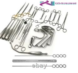 Tonsillectomy and Adenoidectomy Set of 30 Pcs Surgical Instruments Kit with Box
